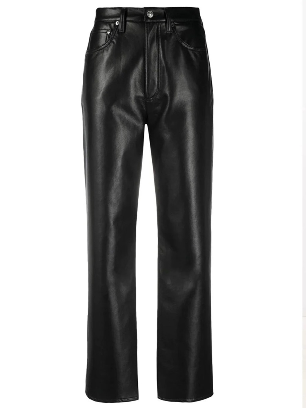 AGOLDE RECYCLED LEATHER 90`S PINCH WAIST